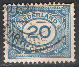 Netherlands Scott 109 Used